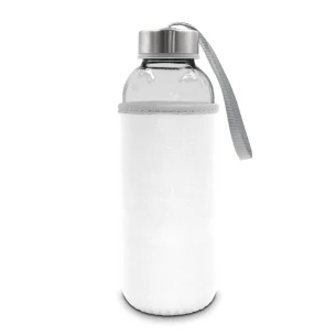 Bouteille en verre Bob de 420 ml - blanche