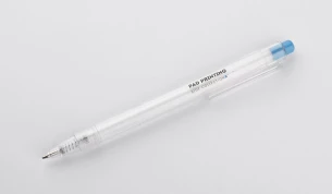 Stylo à bille KLIIR en rPET - bleu clair