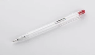 Stylo à bille KLIIR en rPET - rouge
