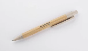 Stylo à bille en bambou BAMMO - beige
