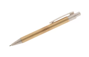 Stylo à bille en bambou BAMMO - beige