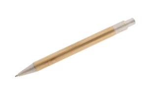 Stylo à bille en bambou BAMMO - beige