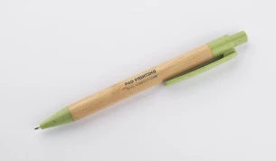 Stylo à bille en bambou BAMMO - vert clair