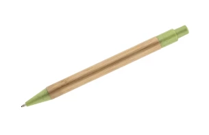 Stylo à bille en bambou BAMMO - vert clair