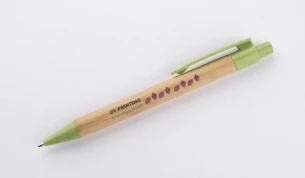 Stylo à bille en bambou BAMMO - vert clair