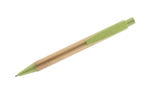 Stylo à bille en bambou BAMMO - vert clair