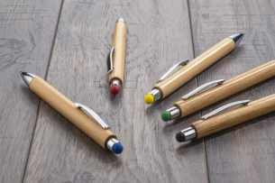 Stylet en bambou TUSO - rouge