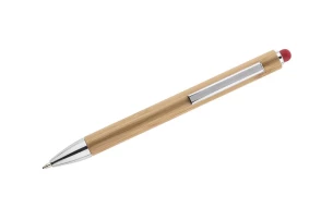 Stylet en bambou TUSO - rouge