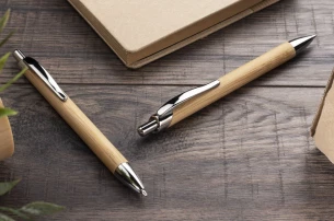 Stylo à bille en bambou PURE - marron