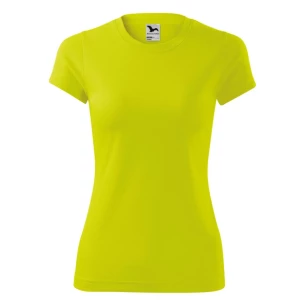T-shirt Fantasy pour femme - Jaune fluo