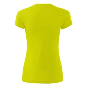 T-shirt Fantasy pour femme - Jaune fluo