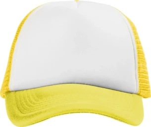 Casquette tricolore - Jaune/Blanc