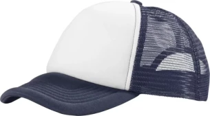 Casquette tricolore - Bleu marine/blanc