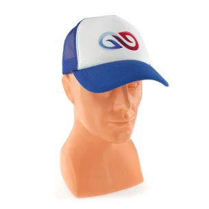 Casquette tricolore - Rouge/Blanc