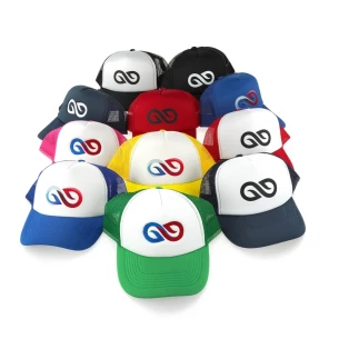 Casquette tricolore - Rouge/Blanc