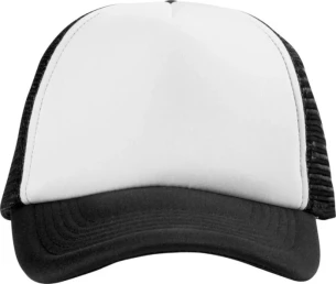 Casquette tricolore - Noir/Blanc