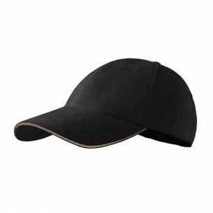 Casquette sandwich - Noir