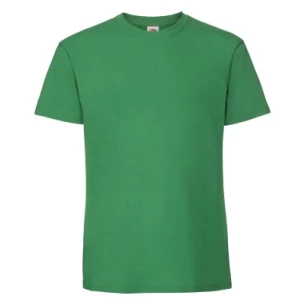 T-shirt Ringspun Premium - Vert