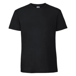 T-Shirt Ringspun Premium - Noir