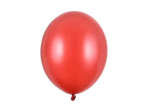 Ballon métallisé 30cm - Rouge