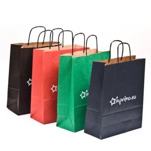 Sac cadeau A5 Color - Vert