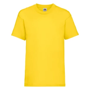 T-shirt pour enfants FOTL ValueWeight - Jaune