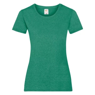 FOTL Lady-Fit ValueWeight T-Shirt - Mélange vert