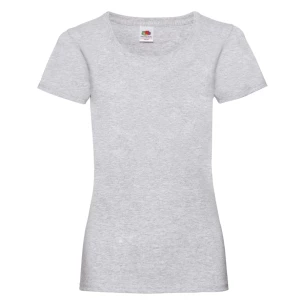 FOTL Lady-Fit ValueWeight T-shirt - Gris