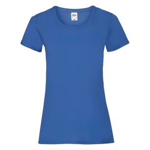 FOTL Lady-Fit ValueWeight T-shirt - Bleu