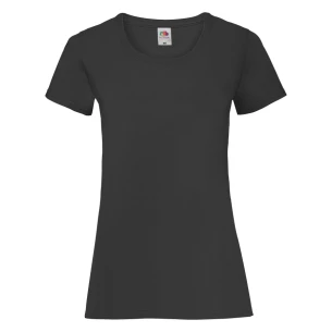 FOTL Lady-Fit ValueWeight T-Shirt - Noir