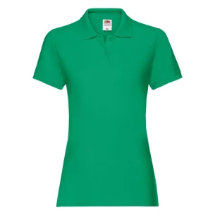 Polo Premium pour femmes Fruit Of The Loom - Vert