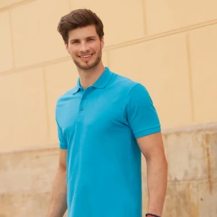Polo Premium Fruit Of The Loom - Bleu marine