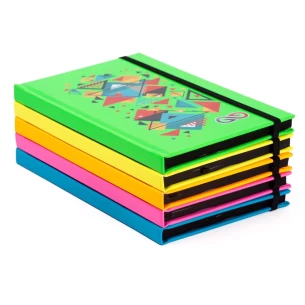 Carnet Neon A5 - Vert vif
