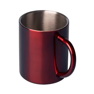 Mug en acier Hugo - Rouge