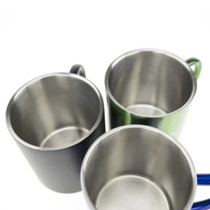 Mug en acier Hugo - Rouge