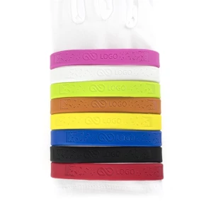 Bracelet en silicone Dolores - Rose