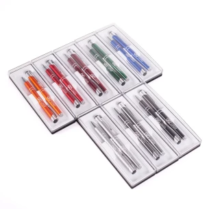 Parure stylo + stylo Cosmo - Bleu