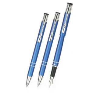 Parure de stylo/stylo/stylo à bille Cosmo - Bleu