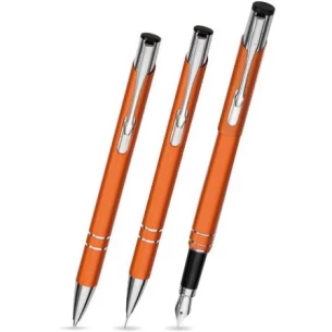 Parure de stylos et crayons Cosmo - Orange