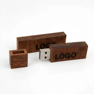 Clé USB Wood 32 Go - Beige