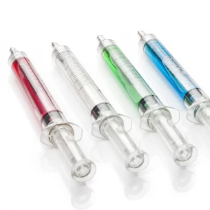 Stylo seringue - Bleu