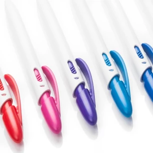 Stylo à bille Rico White - Noir