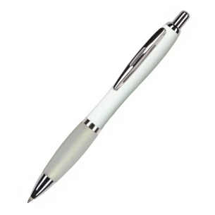 Stylo à bille arc-en-ciel - Blanc
