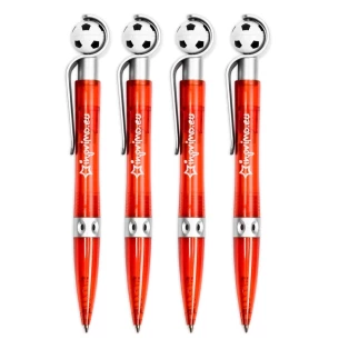 Stylo à bille Soccer - Rouge