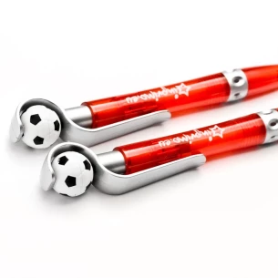 Stylo à bille Soccer - Rouge