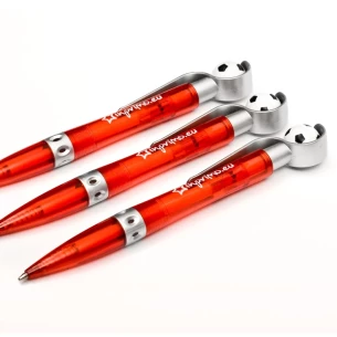Stylo à bille Soccer - Rouge