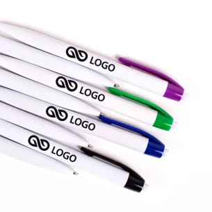 Stylo à bille Netto - Blanc