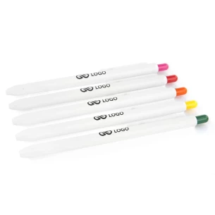 Stylo à bille Lio - Jaune