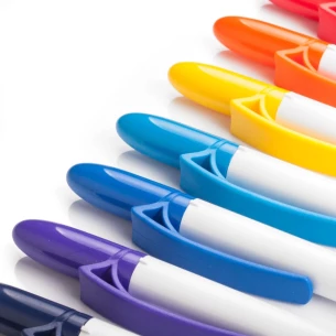 Remplissage Stylo blanc - Bleu clair